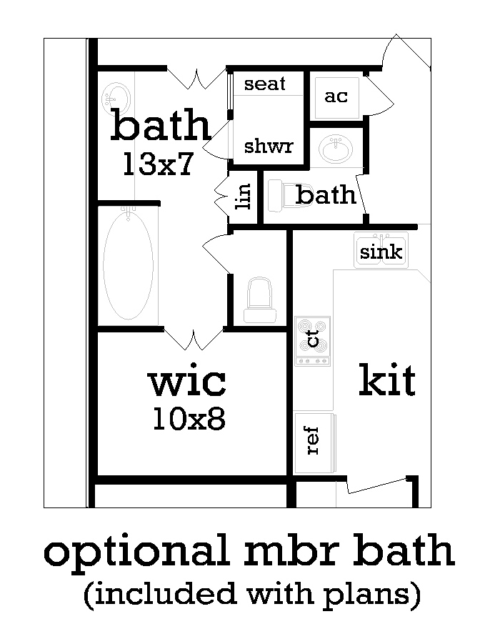 optional mbr bath